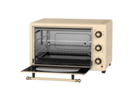 Four électrique portable Simple Times Factory, 46 litres, rotatif, pour la cuisson, idéal pour les pizzas et les appareils de cuisine professionnels