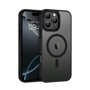 <span class=keywords><strong>Cover</strong></span> per <span class=keywords><strong>iPhone</strong></span> 16 15 14 13 12 Pro Max in Vendita, Custodia Colorata di Lusso con Effetto Pelle, Magnetica, Opaca e Antiurto - Product Image 1