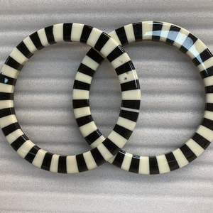 Thiết Kế Mới Handmade Vòng Nhựa Nhựa Acrylic Xử Lý Cho Purse <span class=keywords><strong>Bag</strong></span> Phụ Kiện - Product Image 2