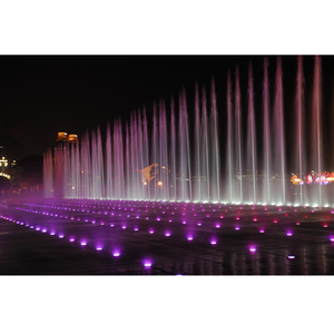 Alta Qualidade em Aço Inoxidável LED-Lit Jardim Ao Ar Livre Decorativo Stage Water <span class=keywords><strong>Fountain</strong></span> Dança Elegante - Product Image 5