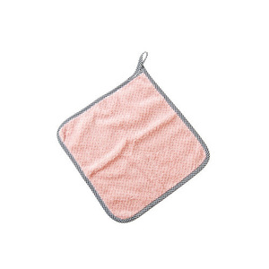 Serviettes de cuisine rectangulaires, couleur unie, absorbantes, sans peluches, pour la vaisselle - Product Image 5