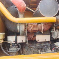Niveleuse CAT 140K d'occasion de haute qualité avec composants essentiels du moteur et de la pompe, origine USA, 2000 heures, 16900 kg, à vendre