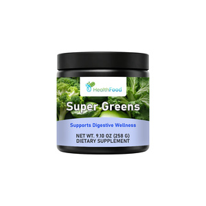 Suplemento de Desintoxicación y Bienestar Digestivo con Fibra Dietética y Carbohidratos, Polvo de Superverdes Personalizado OEM - Product Image 1