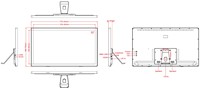 Tablette android intelligente 32 pouces, avec carte sim intérieure, lecteur éducatif avec système de gestion voile, haute qualité