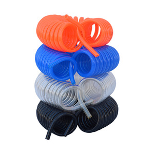 สายลมอัดแบบขดลวด PU Spring Hoses 8x5 สำหรับเครื่องอัดอากาศเพื่อการระบายอากาศ - Product Image 1