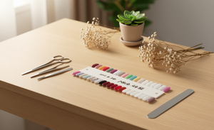 Smalto per unghie ecologico, rimovibile, stile naturale, per tutte le stagioni, per la decorazione delle unghie - Product Image 2