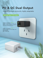 Chargeur rapide USB C 20W compatible avec la série iPhone, chargeur rapide équipé de PD 3.0 20W, prise murale USB Type C