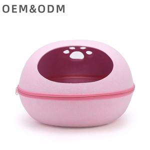 ที่นอนแมวแบบผ้าสักหลาดพร้อมที่ข่วนขนสำหรับเพื่อนขนฟูของคุณ - Product Image 1