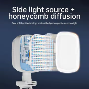 Mini Clip para Teléfono D5, Luz de Relleno HD Recargable, Tres Temperaturas de Color, Brillo Ajustable, 200 mAh, Videoconferencia, Portátil - Product Image 4