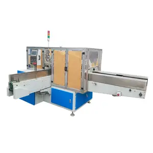 V Folded 190*190mm 4 Lanes Towel Facial Tissue Paper Making Machine Factory