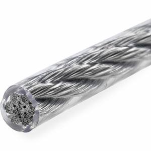 SOLITE 5mm PVC Coated 6x19 Outdoor Safety Cable Galvanized Steel Wire Rope For Equipment