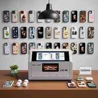 Imprimante à plat UV A5 Beric I3200 avec tête d'impression pour coques de téléphone et agitation automatique de l'encre blanche