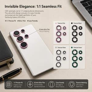 Protector de Lente de Cámara de Vidrio AR AF con Posicionador para Samsung Serie S, 3 y 5 Orificios, Kits de Fácil Instalación, Precio de Fábrica - Product Image 4