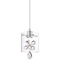 Moderne fleur design pendentif lustre verre métal décoration de la maison luminaire or argent lampes suspendues
