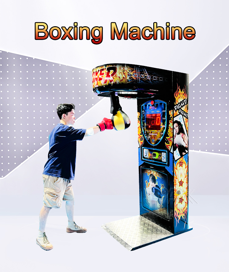 ポーカーゲームJUMBO CHANCE１３７フィバー台 Street Amusement Park Combo Boxing Machine Arcade Game