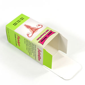 Cajas de Papel Impresas Personalizadas con Logotipo de Marca, <span class=keywords><strong>Caja</strong></span> Plegable Pequeña para Empaque de Medicamentos - Product Image 5