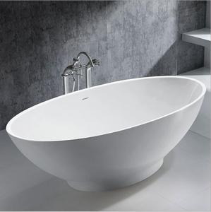 <span class=keywords><strong>Bañera</strong></span> de piedra artificial independiente de nuevo diseño <span class=keywords><strong>con</strong></span> gran espacio interior <span class=keywords><strong>Bañera</strong></span> portátil de acrílico ovalado <span class=keywords><strong>para</strong></span> adultos y <span class=keywords><strong>bañera</strong></span> de bebé - Product Image 5