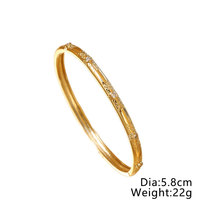 NATUNA Dernier Produit Zircon Personnalisé Accessoires de Luxe Bijoux de Mode Bracelets femmes