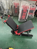 Chariot électrique industriel portable pour monter les escaliers, chariot à chenilles rechargeable pour le transport sur les escaliers intérieurs et extérieurs