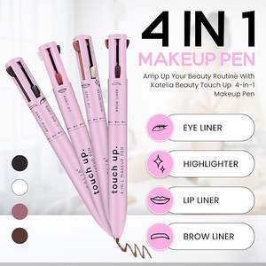 Owm Brand 4in1 <span class=keywords><strong>Stylo</strong></span> de maquillage <span class=keywords><strong>4</strong></span> <span class=keywords><strong>couleurs</strong></span> Crayon à sourcils Eyeliner Lip Liner Highlight <span class=keywords><strong>4</strong></span> <span class=keywords><strong>en</strong></span> 1 Crayon de maquillage - Product Image 5