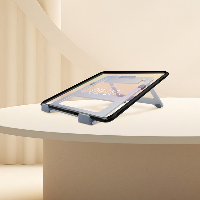 MK872 2025 New Aluminum Alloy Folding Laptop Stand Tablet Stand Ultra-thin Lightweight Customizable Color Laptop Holder