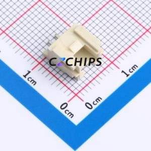 BX-HY2.0-2PWT Wire-to-Board Pin Header SMD,P=2mm,Horizontal Mount Connector 1x2P 2mm Horizontal Mount HY - Product Image 1