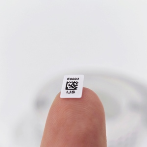Chất kết dính mạnh mẽ tùy chỉnh mã <span class=keywords><strong>QR</strong></span> dán nhãn giấy không thấm nước để nhận dạng sản phẩm - Product Image 3