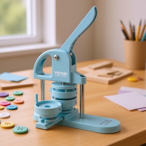 Punch Press <b>Kit</b> 3 In 1 Button Maker 25 32 58 Mm For Craft Supplies - Product Image 2