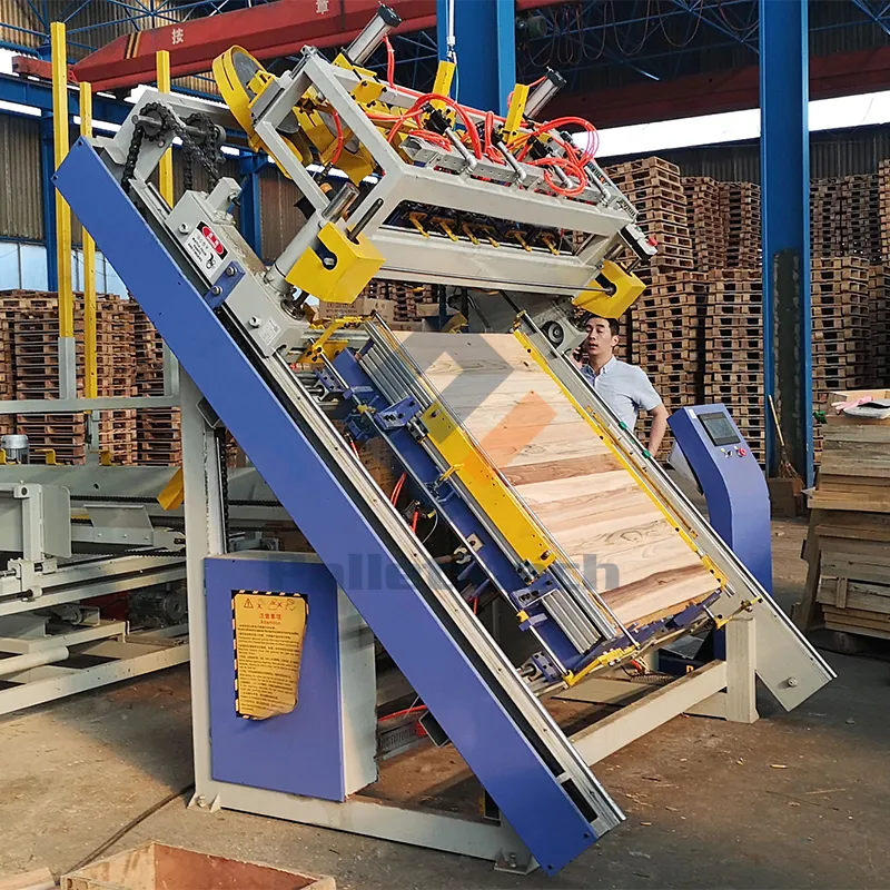 Ligne Offre Spéciale automatique de machines de fabrication de palettes en bois américaines Euro Palette en bois de haute qualité à prix compétitif