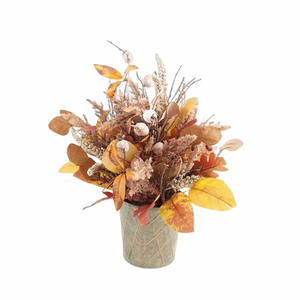 Neige Ficus Table Bonsaï Décoration En Bois Arbre De Noël En Plastique Pot Base Décoratif Arbre De Noël Mini Arbre De Noël Navidad - Product Image 4