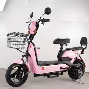 Bicicleta Eléctrica <span class=keywords><strong>de</strong></span> Movilidad <span class=keywords><strong>de</strong></span> 350W 48V 20Ah a Precio Económico, Bicicleta Eléctrica Urbana para Adultos <span class=keywords><strong>de</strong></span> 14 Pulgadas <span class=keywords><strong>de</strong></span> Largo Alcance con Canasta - Product Image 3