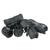 Rollo de Papel de Embalaje con Diseño de Panal Negro, Biodegradable, para Cajas de Regalo, Decoración del Hogar, Tiendas en Línea y Embalaje para Comercio Electrónico