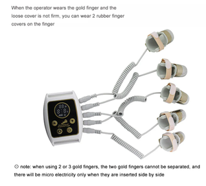 Venta caliente D Masajeador de manos de cuerpo completo Dedo gravitacional de diamante mágico - Product Image 6