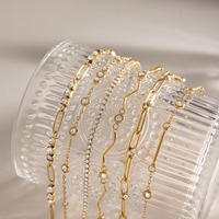 Bracelet en Zircon Plaqué Or Élégant et Tendance avec Breloques Colorées Scintillantes – Magnifique Bijou de Mode TGSL6067