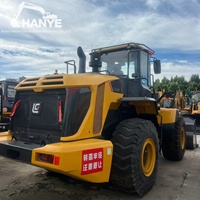 Chargeuse sur pneus d'occasion LiuGong856, capacité de charge nominale de 5000 kg, moteur Cummins d'origine, pompe hydraulique Hengli, transmission ZF, moteur de construction