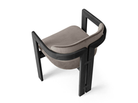 Fauteuil en velours italien pour hôtel, salon, restaurant, chaise de salle à manger moderne en bois massif de chêne pour la maison
