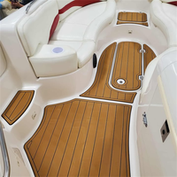 Plateforme de bain et tapis de cockpit pour bateau 2000 Chaparral 232 Sunesta, en mousse EVA imitation teck, style SeaDek MarineMat, auto-adhésif