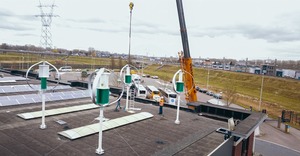 Éolienne Sphérique Haute Efficacité 600W-3kW à Conception Sans Pales, Sûre pour les Oiseaux, Faible Entretien, Axe Vertical NE-Q - Product Image 5