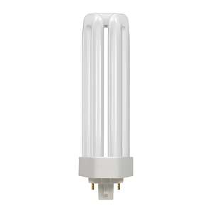 Lámpara Fluorescente Compacta en Forma de 3U, PLT, Base G24Q de 4 Pines, 18W 26W <span class=keywords><strong>32W</strong></span> 42W, Bombilla Fluorescente Enchufable, CRI80, CFL-PLT - Product Image 1