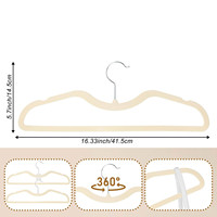 Cintre classique en velours floqué personnalisé, le plus vendu, antidérapant, avec crochet en fer et zinc, design flexible et peu encombrant, pour pantalons