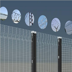High Security 358 Anti-Climb Farming Square Trellis <strong>Fence</strong> <strong>Posts</strong> Easy <strong>Installation</strong> with Flat PVC Coating for Sport Fencing - Product Image 5