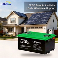 Batería de Litio de Ciclo Profundo LiFePO4 de 38.4V 100AH, Grado A, para Almacenamiento Doméstico, con Conector RS485 Anderson, 6000 Ciclos, Certificación CE RoHS IP67, Servicio OEM ODM