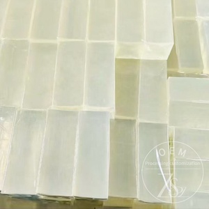 Base de savon transparente naturelle à marque privée pour la fabrication de savon, base de savon à la glycérine <span class=keywords><strong>bio</strong></span> à fondre et à couler, cristal 1kg - Product Image 6