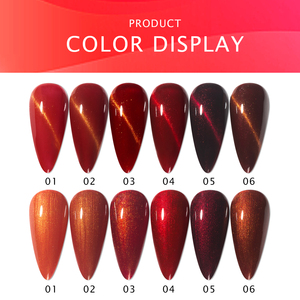 JTING Cung cấp sỉ sơn gel móng tay tự nhiên thuần chay OEM 6 màu, sơn gel móng tay UV tẩy được, nhãn hiệu riêng tùy chỉnh - Product Image 3