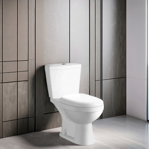 Ensemble WC et lavabo deux pièces de style européen, best-seller, accessoires de salle de bain <span class=keywords><strong>pour</strong></span> appartement, avec étagère intégrée - Product Image 5