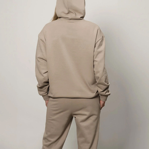 Sweat-shirt à capuche pour femme avec logo personnalisé, mélange de coton – Sweat-shirt ample et confortable pour l'automne et l'hiver - Product Image 6