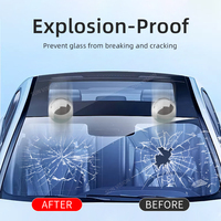 4Mil film de sécurité anti-explosion voiture fenêtre teinte protection solaire nano céramique film voiture isolation thermique