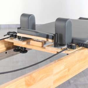 Пилатес-реформер Jereathy из дуба с полуколонной стойкой, с возможностью нанесения логотипа, хит продаж - Product Image 4