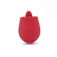 Vibrator für Frauen mit Saugfunktion, Klitoris- und Brustwarzen-Stimulator, Zungen-Oralsex-Spielzeug, Erwachsenen-Masturbator, Sensorisches Sexspielzeug für Frauen