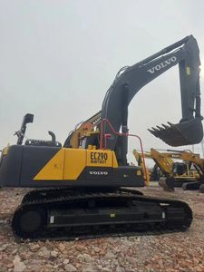 Excavadora de cadenas Volvo EC290 usada para trabajo pesado, maquinaria de construcción de 29 toneladas con cazo de excavación hidráulico - Product Image 2